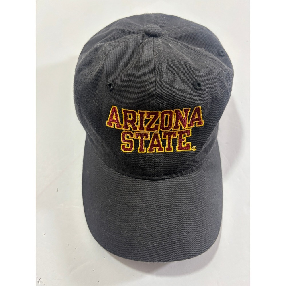 Arizona State Sun Devils Adjustable Strapback Hat Black Maroon Gold NCAA